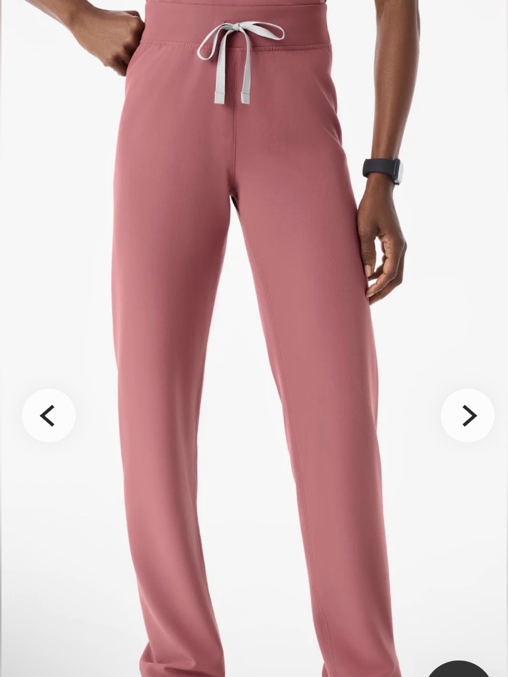 Used FIGS Women's Mauve Livingston Scrub Pant